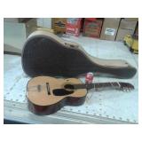 ACOUSTIC GUITAR WITH HARD CASE