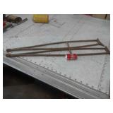 WOODEN CRUTCHES