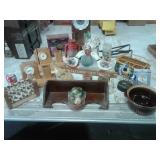 DECORATIONS, BARN LANTERN & MORE