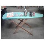 WOODEN IRONING BOARD
