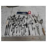 SERVING SPOONS, FORKS & MORE