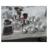 BOWLS INCLUDING ALUMINUM