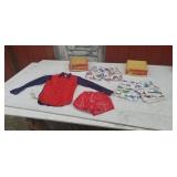Vintage kids clothes  (kids boot boxs are empty.