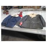 SZ.L& 44R WOOL LINED WINTER COATS