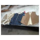 SZ.L WOOL CARHARTT VEST & COATS SZ.20 & SZ.SMALL