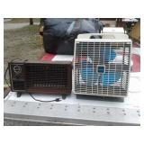 SPACE HEATER, FAN