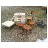 WOODEN STOOLS & MORE