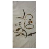 Old wrist watches 1 is 14 carat gold others are
