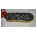 Art novo Drescher brush Sterling silver mark 605