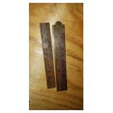 Keen Kutter  folding ruler  Albert E Isley adving