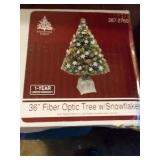 36" FIBER OPTIC CHRISTMAS TREE