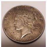 1923S PEACE SILVER DOLLAR