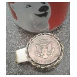 HALF DOLLAR MONEY CLIP