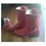 SZ.9C JUSTIN COWGIRL BOOTS