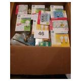 LARGE BOX OF LIGHT BULBS