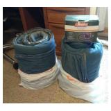 SLEEPING BAGS & QUICK PUMP