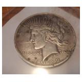 1922 PEACE SILVER DOLLAR