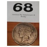 1922D PEACE SILVER DOLLAR