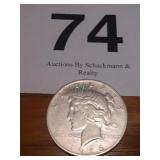 1926S PEACE SILVER DOLLAR