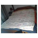 HOMEMADE QUILT some stains