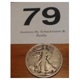 1945 WALKING LIBERTY HALF DOLLAR