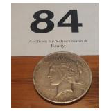 1926S PEACE SILVER DOLLAR