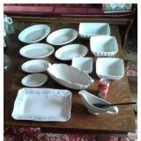DISHES INCLUDING IRONSTONE