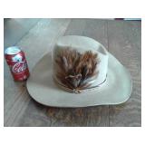 SZ.7 3/8 5X BEAVER COWBOY HAT