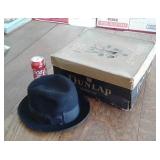 VTG. SZ.7 DUNLAP TOP HAT