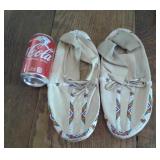 BEADED MOCCASINS