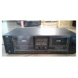 JVC DOUBLE CASSETTE PLAYER, Untested