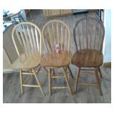 3 BAR STOOLS