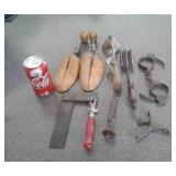 SHOE STRETCHERS, CURING IRON & MORE