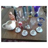 OVEN PROOF CAT-TAIL PITCHER, GLASSWARE