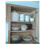 CABINET FULL CORELLE-WARE & MORE