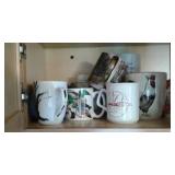 ASSORTMENT OF COFFEE MUGS