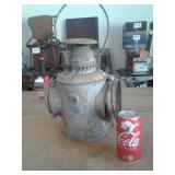 ANTIQUE RAILROAD LANTERN