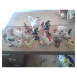 COLLECTION OF ROOSTERS