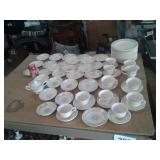 STETSON 22 KT. GOLD DISHES some chips