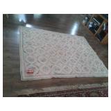 HOMEMADE QUILT SOME STAINS & HOLE