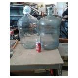 1 Glass & 1 Plastic Bottles
