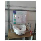 2 ELEVATED TOILET SEATS