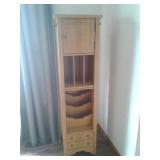 RECIPE COOKBOOK STORAGE CABINET