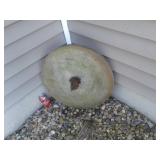 ANTIQUE SHARPENING STONE WHEEL
