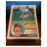 50) 1983 TOPPS BASEBALL CARDS