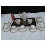 OCCUPIED JAPAN TEA SET-some chips