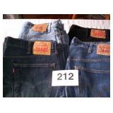 4 PR NICE LEVI 38 X 30 JEANS