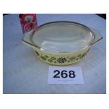 PYREX COVERED CASSEROLE DISH