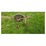 Peddle grinding stone.