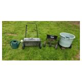Lawn care items.